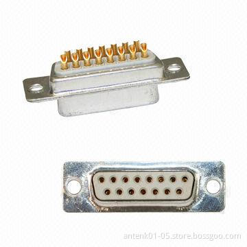 D-sub Solder Cup in 9, 15, 25, 37 and 50 Positions